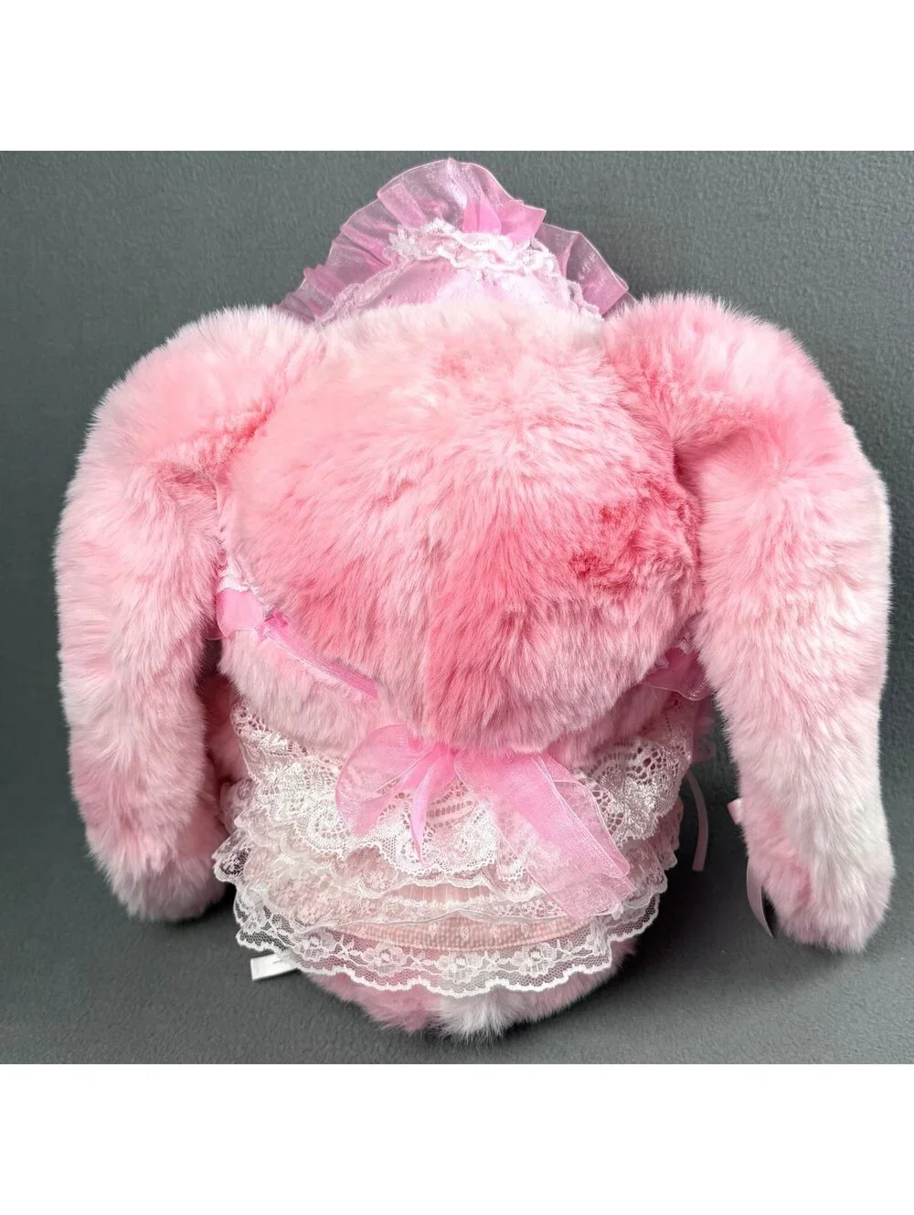 Baby Three 400% Sun Blossom Pink Bunny Plush RARE EYES!